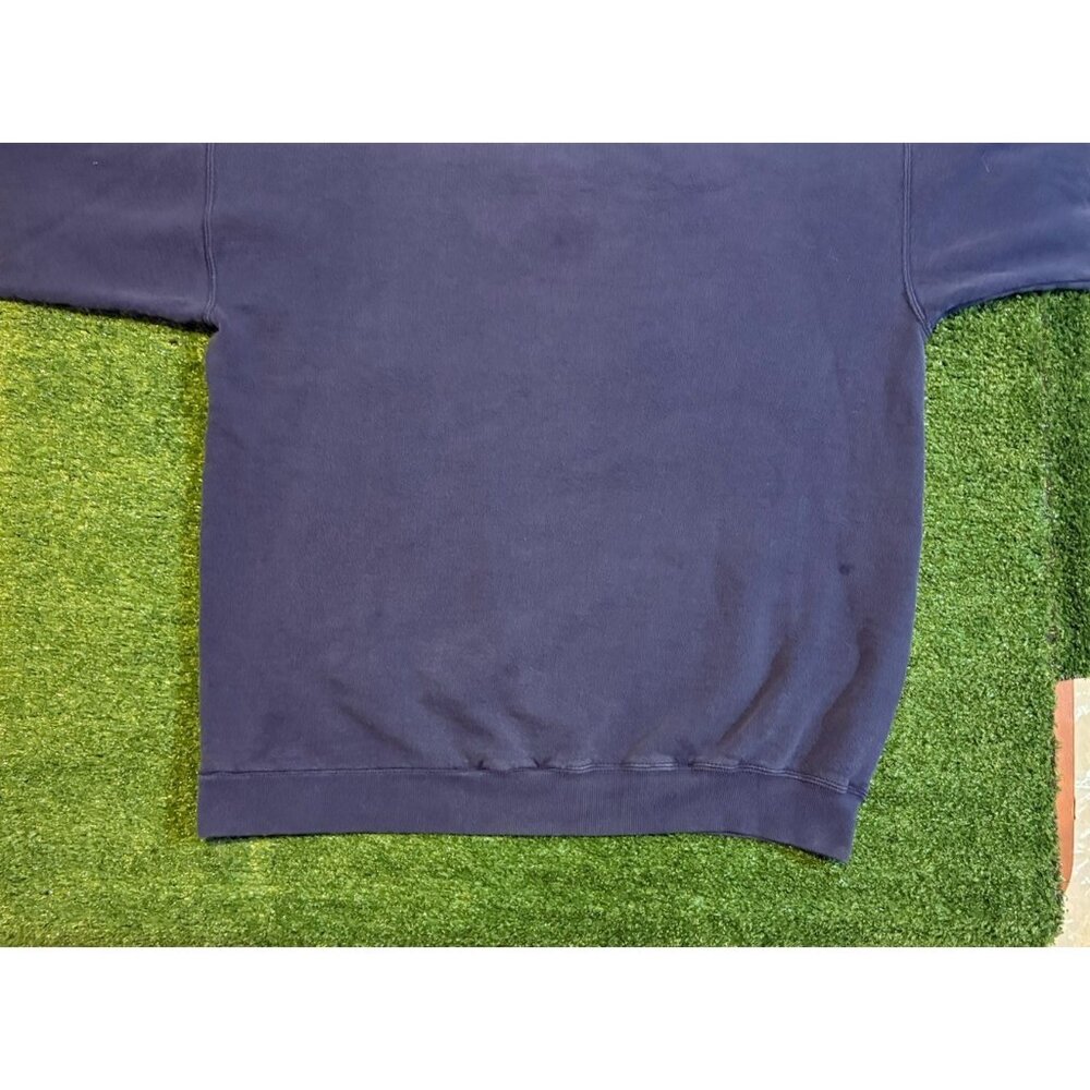 Vintage Notre Dame Fighting Irish sweatshirt mens large blue gold crewneck 90s D - Picture 9 of 12